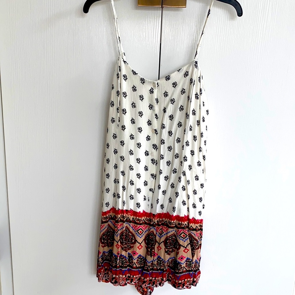 Adorable Aztec Print Romper